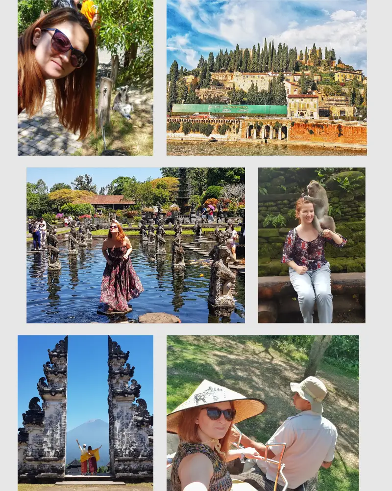 collage pics bali